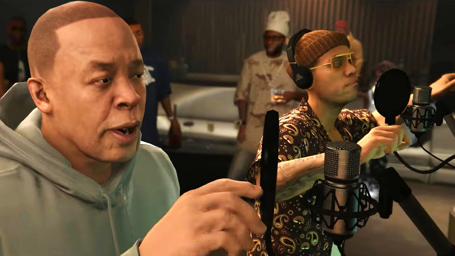 A Grand Theft Auto bedobja Dr Dre-t a legújabb letölthető tartalmában.